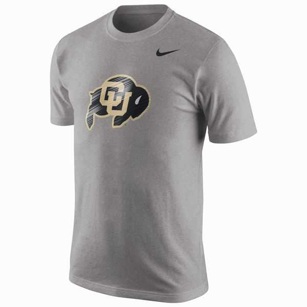 Colorado Buffaloes Nike Logo WEM T-Shirt - Gray,We sell and wholesale Colorado Buffaloes Nike Logo WEM T-Shirt - Gray on line form chian!